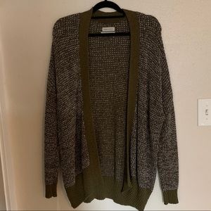 Urban Outfitters Green/White Cardigan